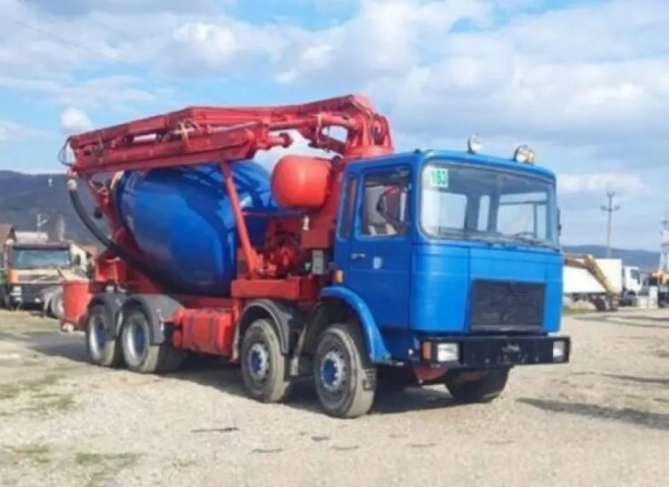 Autobetoniera cu pompa MAN 30 331 1992 30 0 tone 10 000 eur