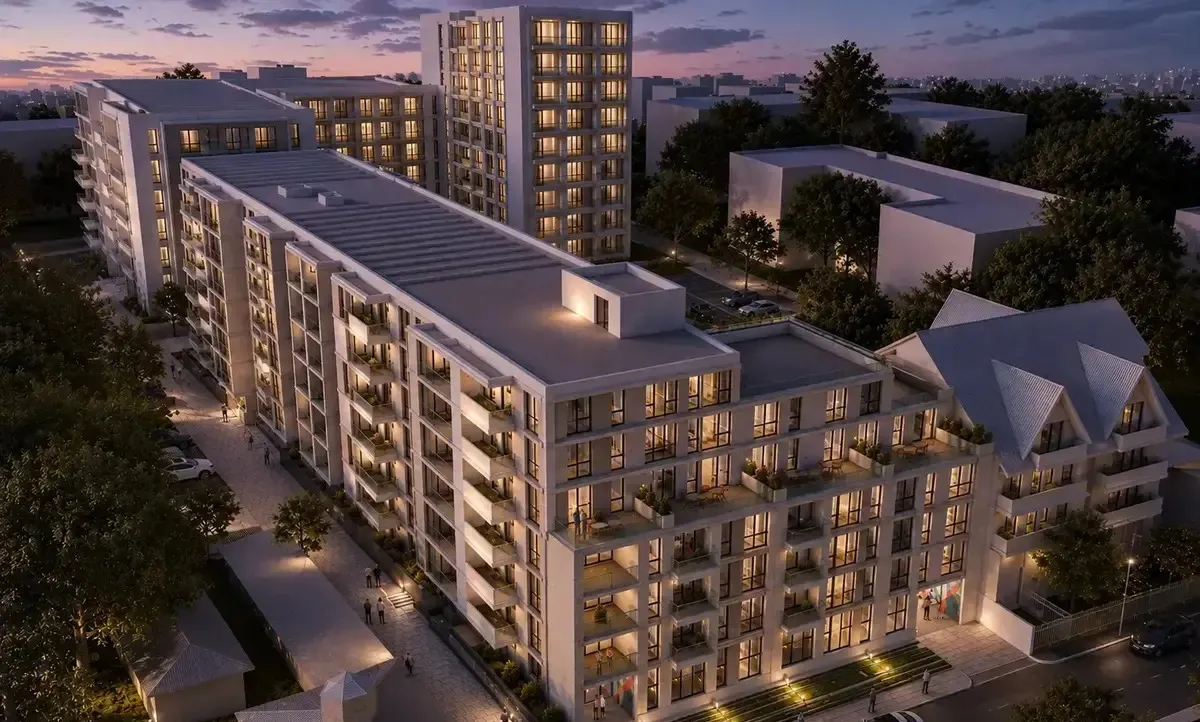 Ghica Apartments faza ll 2 camere ansamblu nou