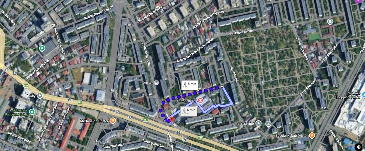 Metrou Dristor Mall Parke Lake 2 camere 60 mp nu rata