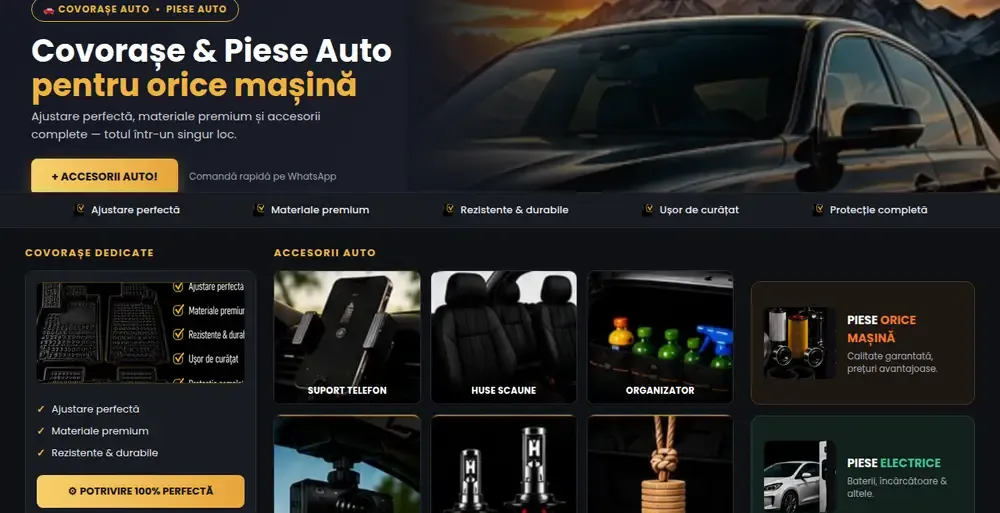 Cauti piese sau accesorii pentru masina ta