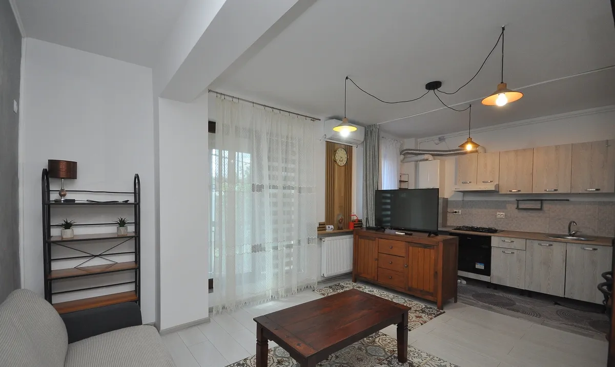 Bucurestii Noi metrou apartament 2 camere centrala proprie parcare optional