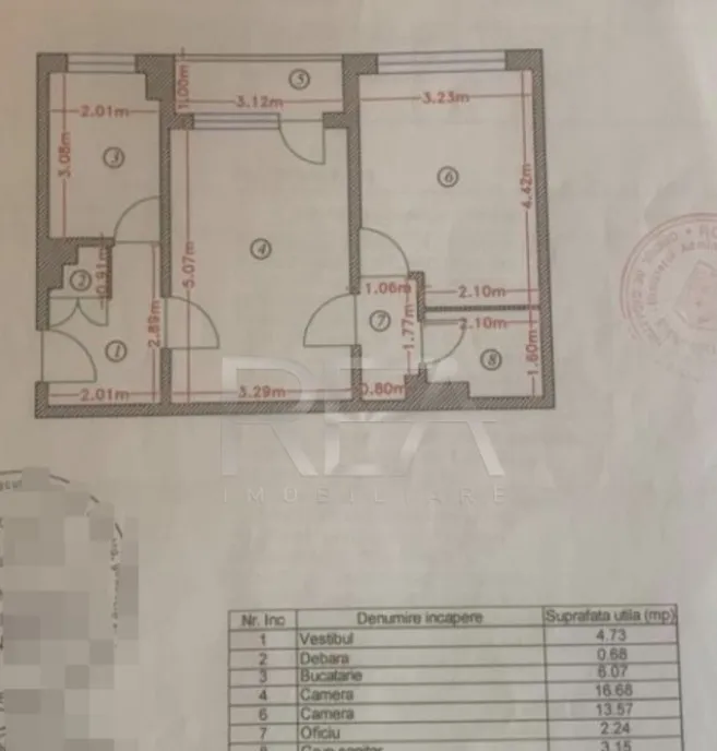 2 camere 8/10 50mp Drumul Taberei