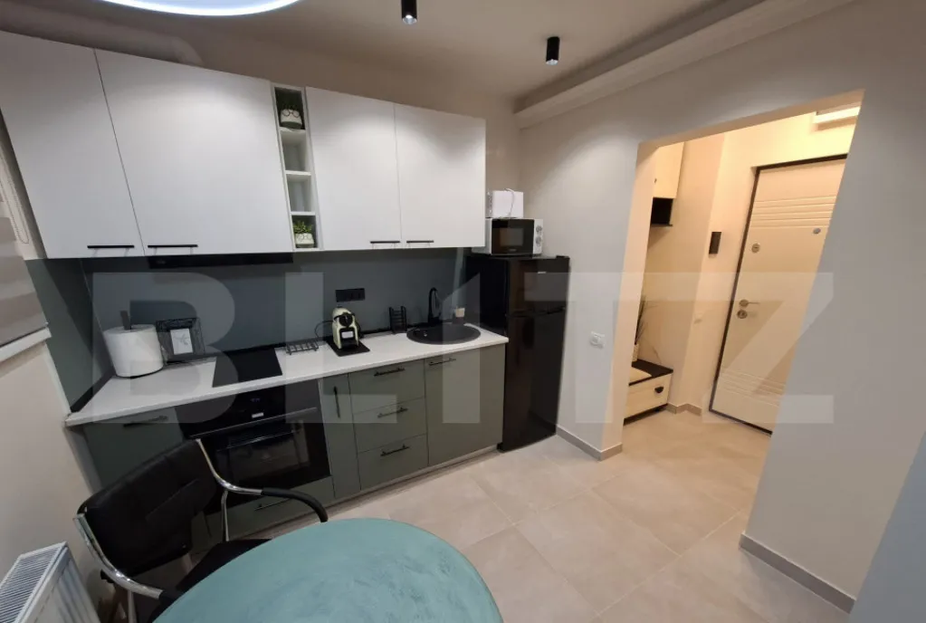 Garsoniera zona Astra renovata complet central