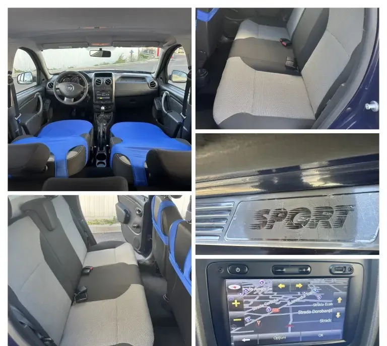 Dacia Duster-sport edition 1 5 diesel2016 euro 6 navi factura fiscal nr rosii 6 920 eur