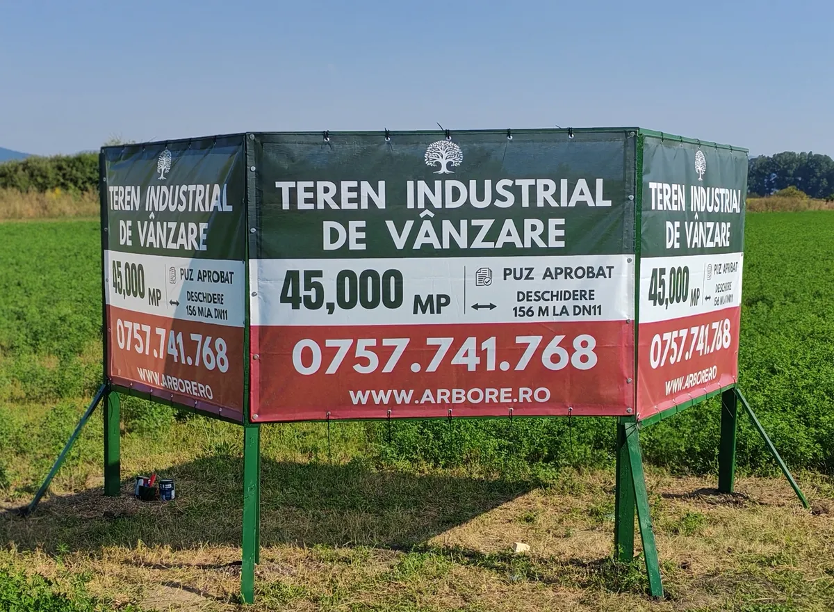 Teren intravilan 45 000 mp dn11 puz aprobat la 8 min de Brasov
