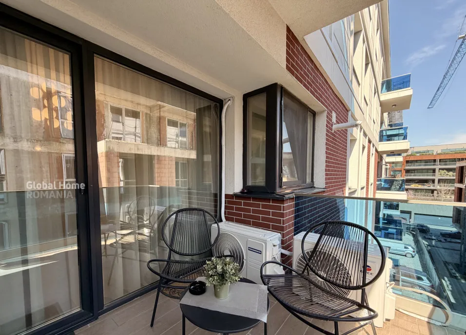 Apartment 3 Rooms Balcony Prosche Nord Pipera 1 Furn