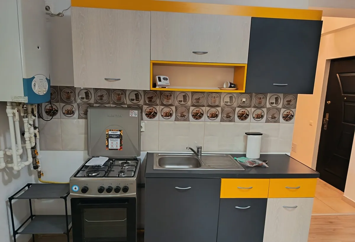Militari Residence apartament la parter mobilat si utilat