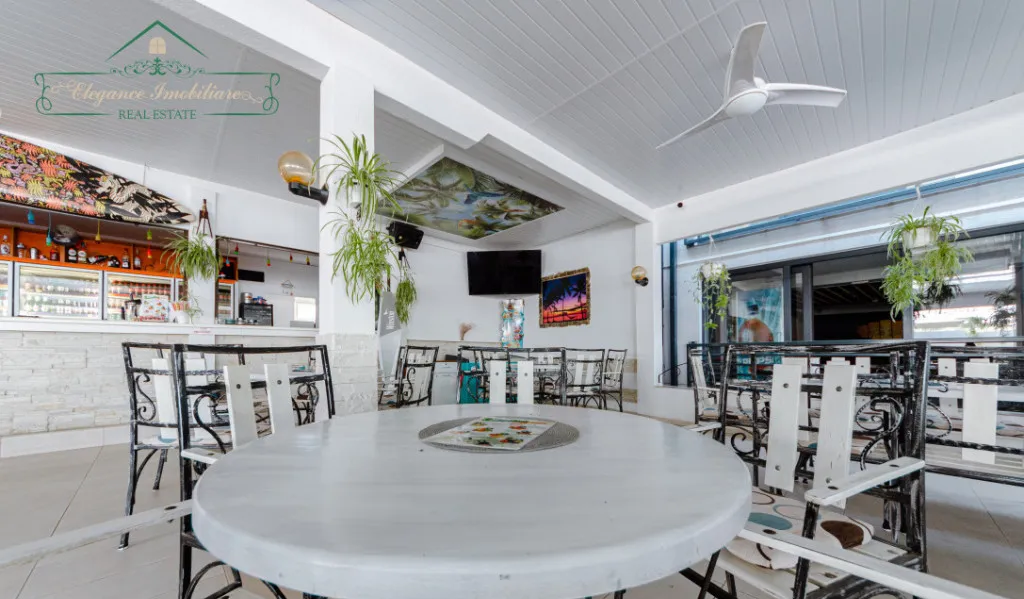 Terasa restaurant pe plaja Ghioroc Arad - afacere la che