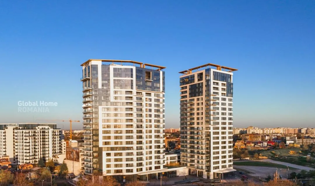 Floreasca Panoramic View 16 Floor 4 Rooms 2 Parking One Verdi Park