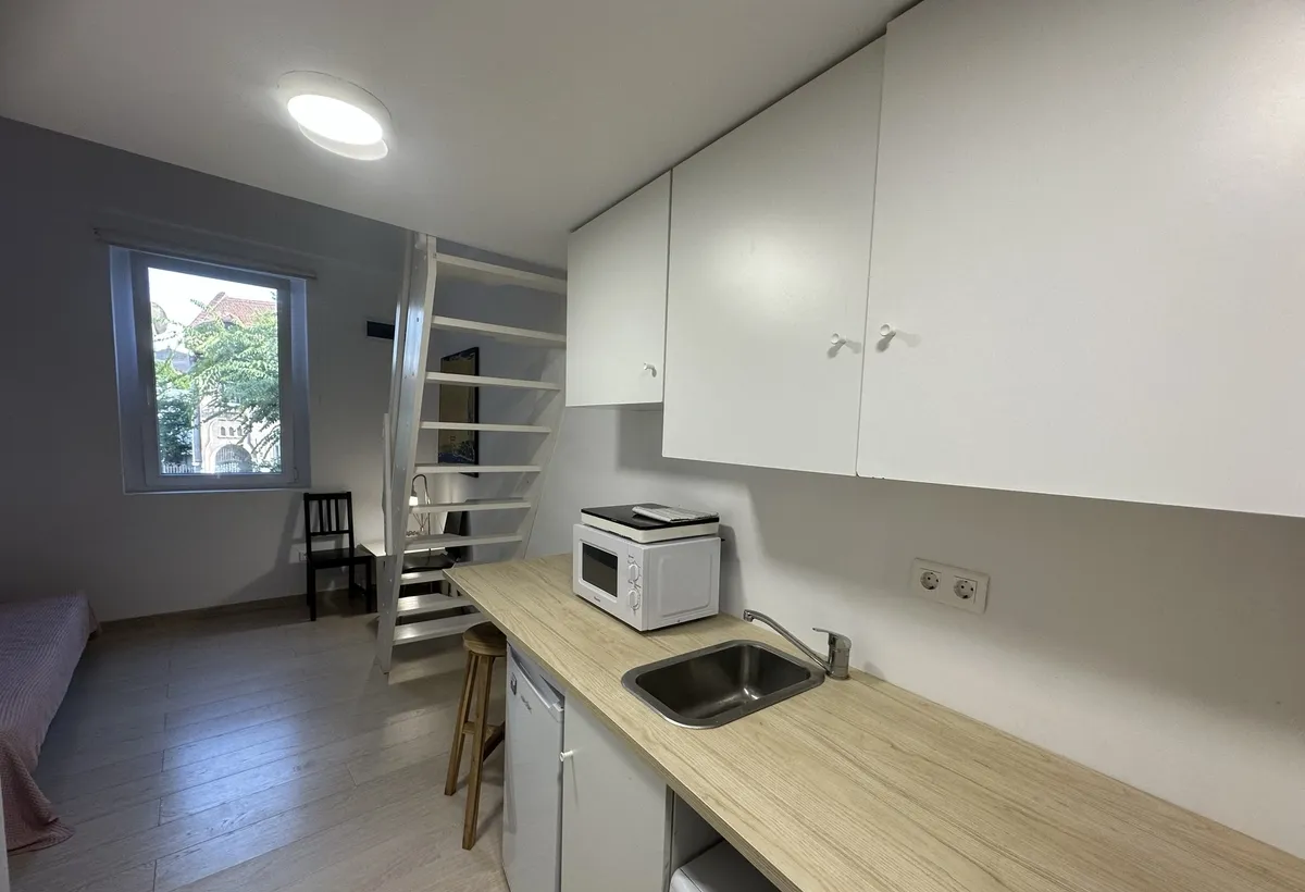 Cismigiu studio mobilat zona vile foarte linistita etaj 1
