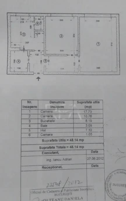 2 camere decomandat Drumul Taberei