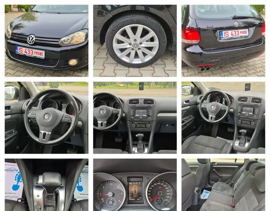 VW Golf VI 2009 2 0 TDI 140 CP euro 5 automata / RATE fara avans 5 490 eur