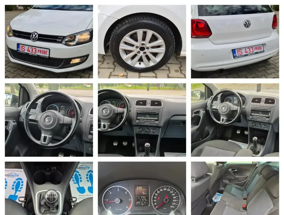 VW Polo 2011 1 6 TDI 105 CP euro 5 / RATE fara avans 4 690 eur