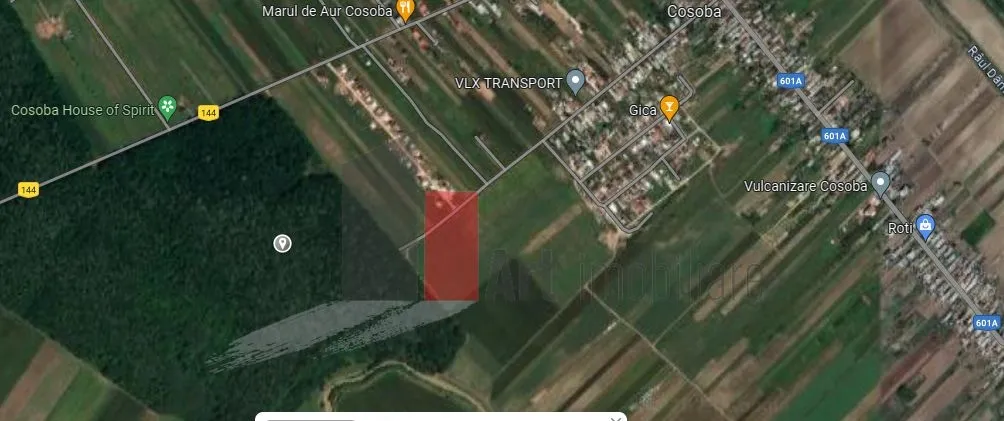 Cosoba teren intravilan padure Joita