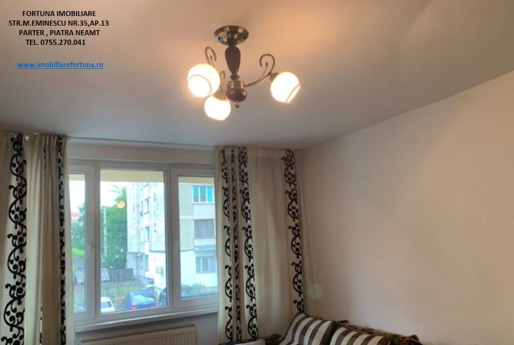 Apartament 2 camere etaj 1 mobilat utilat parcare Macrina Darmanesti