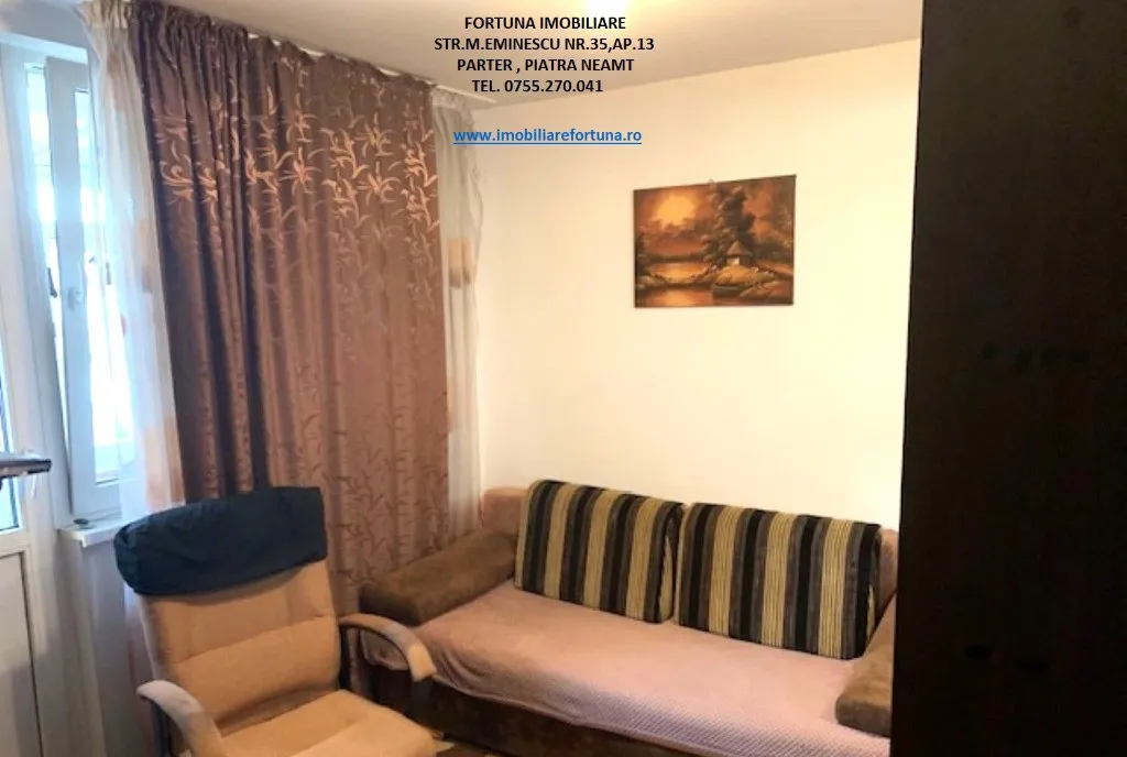 Apartament 2 camere etaj 1 mobilat utilat parcare Macrina Darmanesti