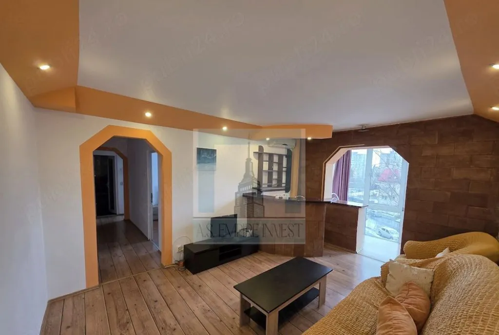 Apartament 3 camere mobilat/utilat zona Astra