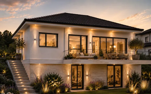 Casa individuala D P 140mp utili demisol 30mp garaj 28mp teren 656 mp acces rapid centru CJ