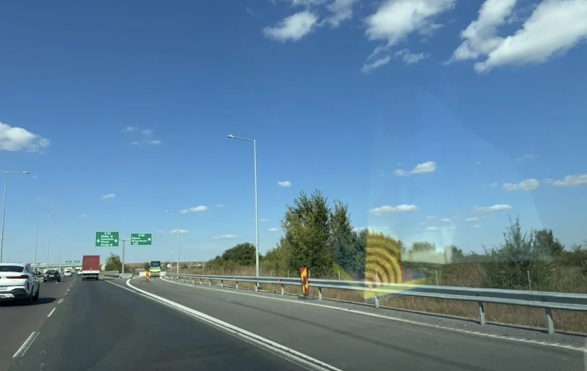 Autostrada A1 km 17 Bucuresti Pitesti inelul O