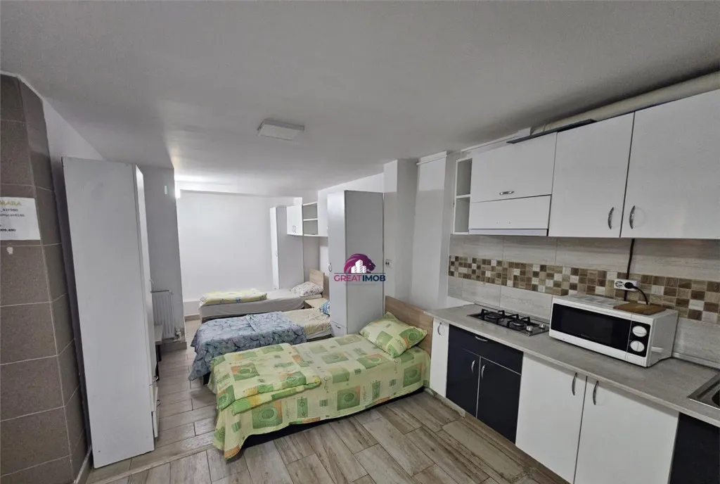 3 paturi garsoniera de inchiriat pentru locuit/Muncitori/Ang