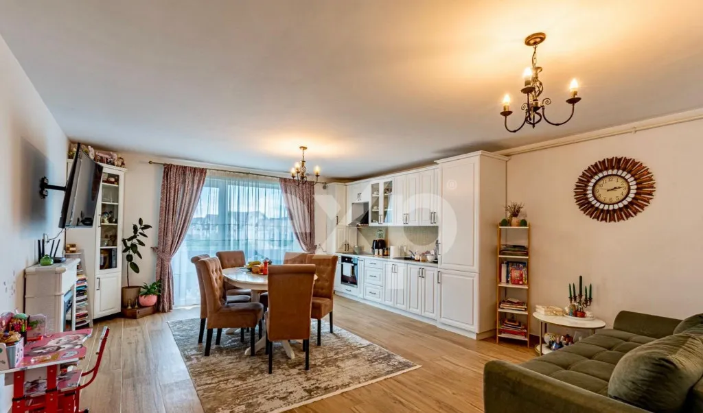 Apartament 2 camere modern Rasnov 58 mp balcon Parcare 440 e