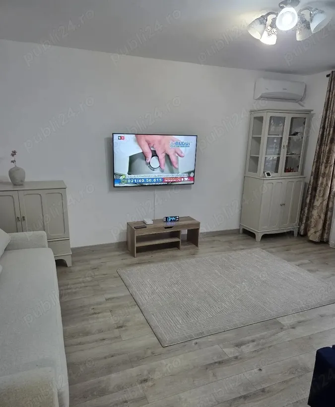 Unirii ap 2 camere 60 mp utili Aleea Botorani centrala mobilat si utilat