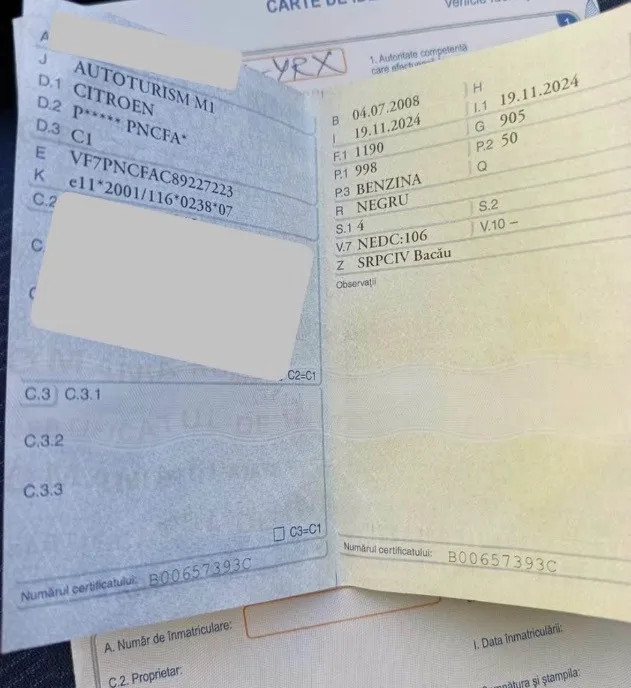 Citro euml n C1 ndash Ideal pentru oras / Consum redus 7 500 lei