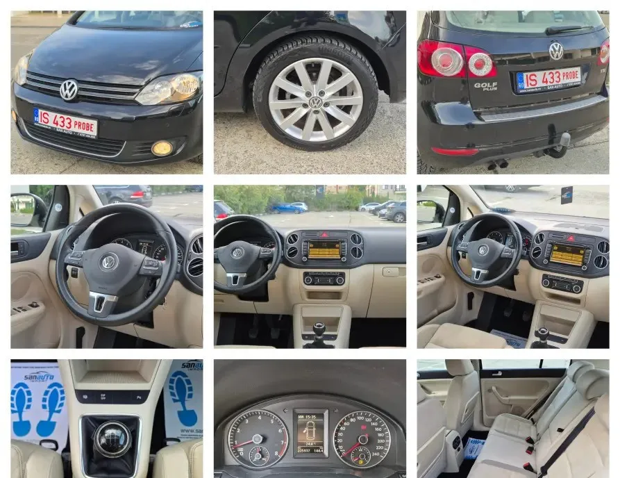 VW Golf Plus 2009 1 4 TSI 122 CP euro 5 / RATE fara avans 5 490 eur