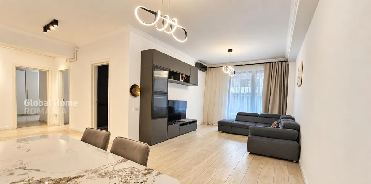 Pipera Porsche Nord 111 sqm 3 room apartment 3 terraces designer