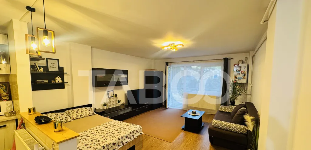 Garsoniera de vanzare 40 mp utili balcon de 7mp Tilisca Sibi