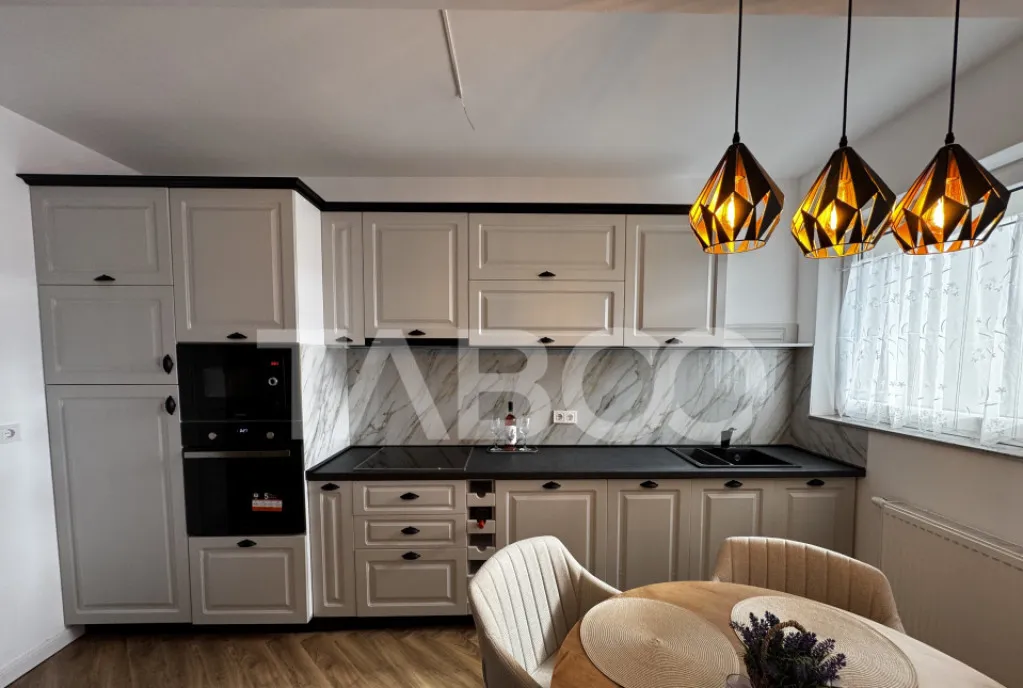 Apartament de lux cu 2 camere 60 mpu plus balcon etaj 3 Raho