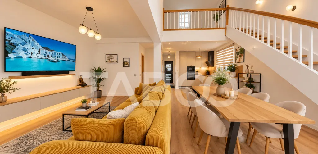 Penthouse cu design spectaculos si terasa de vanzare DaVinci