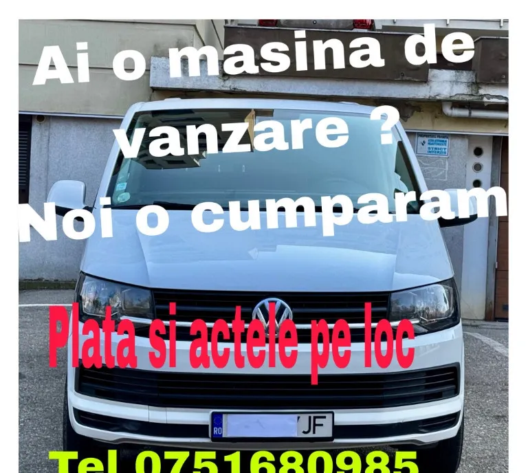 Cumpar orice tip de Auto- inmatriculate 14 800 eur