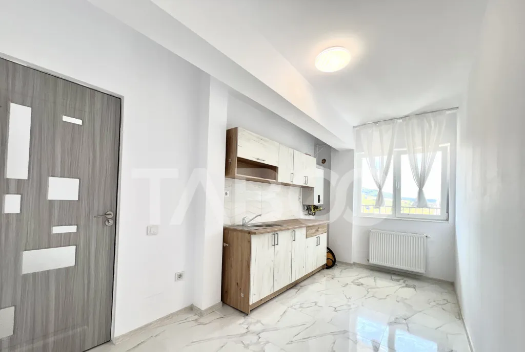 Garsoniera de vanzare in Floresti bloc nou cu balcon si dres