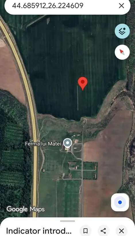 Vand Teren intravilan Snagov 1300 metri si deschidere 17 metri