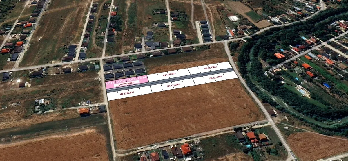 Domnesti Afinului 4 loturi autorizatie de construire stradal