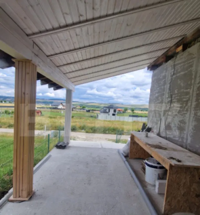 Casa 4 camere 2 bai 120 mp teren 800 mp Bod finalizata