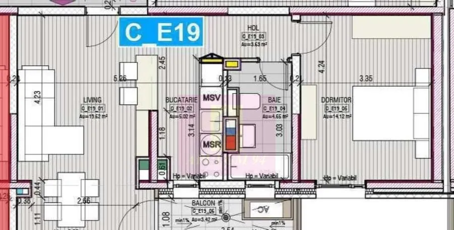 Apartament 2 camere mobilat si utilat Parcul Circului