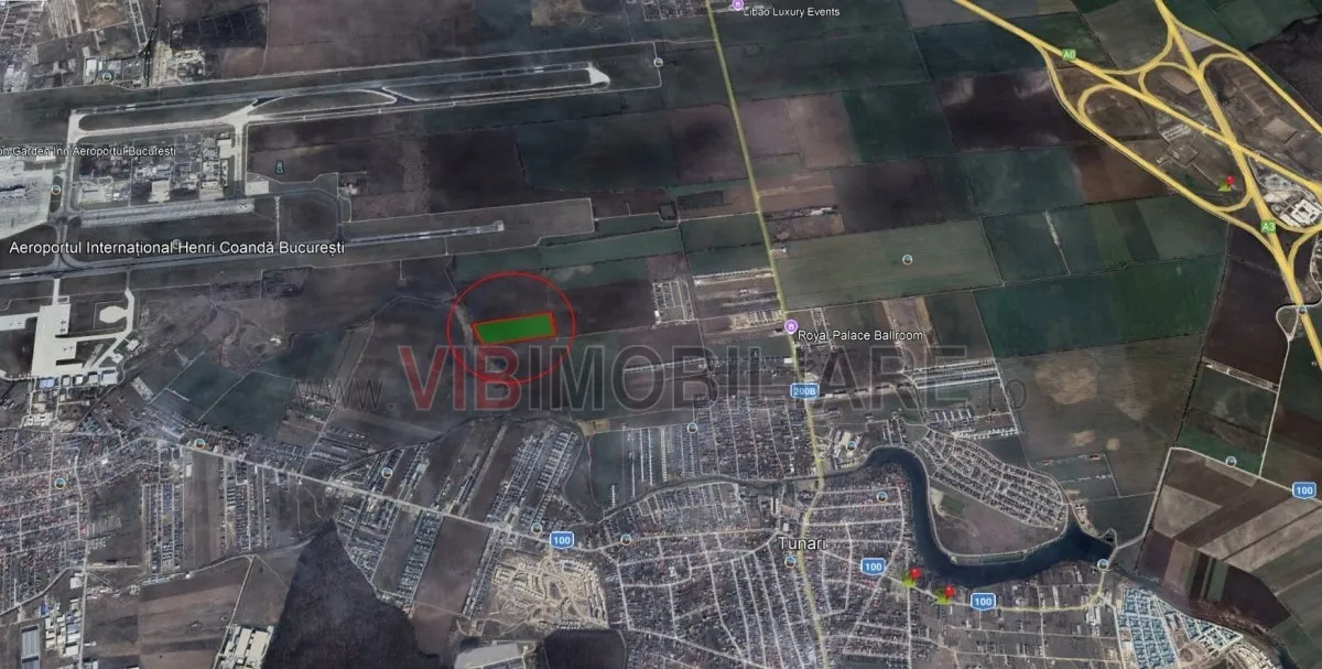 Teren intravilan 56 219 mp - Tunari zona rezidentiala