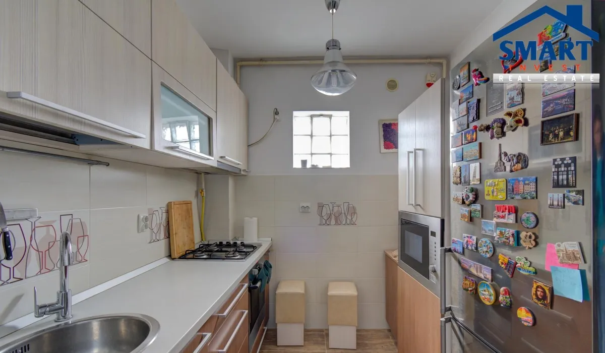 Metrou Jiului 4 min Bazilescu apartament 2 camere cu centrala proprie
