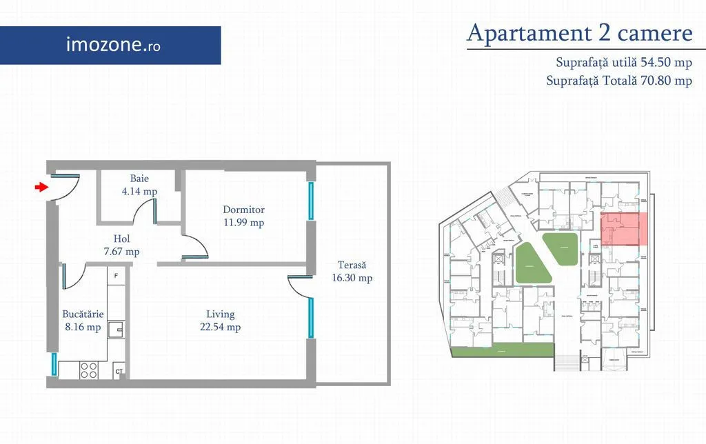 Militari Metrou Preciziei 2 Camere 54 5 mp 16 mp balcon I Mutare rapida