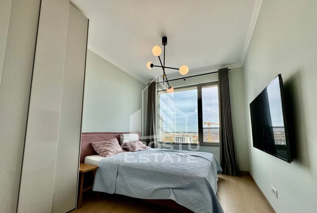 Apartament modern 3 camere 76 mp 2 bai Complet mobilat si utilat