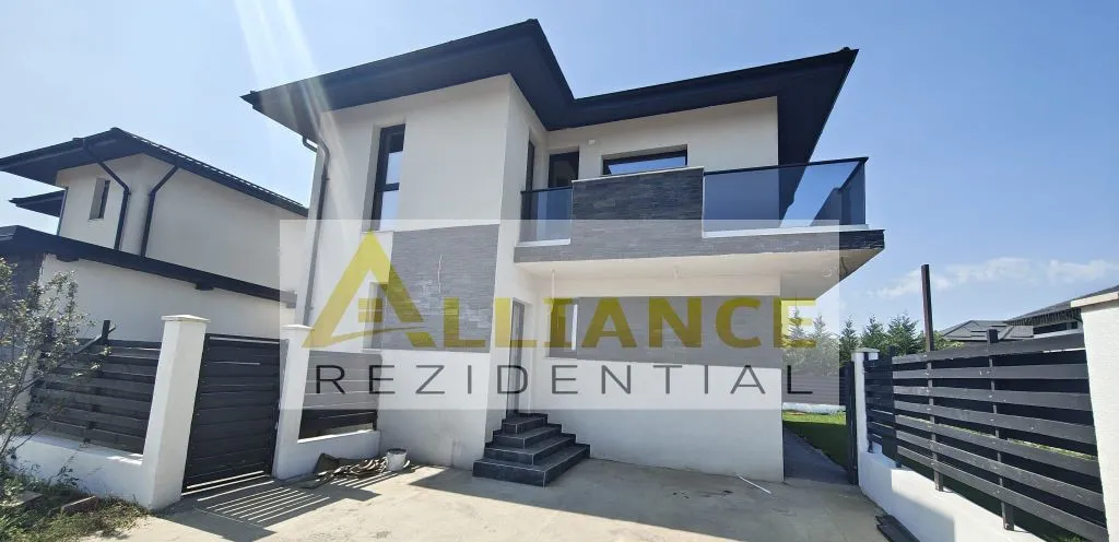Casa premium in complex privat 135 mp utili Curte amenajata
