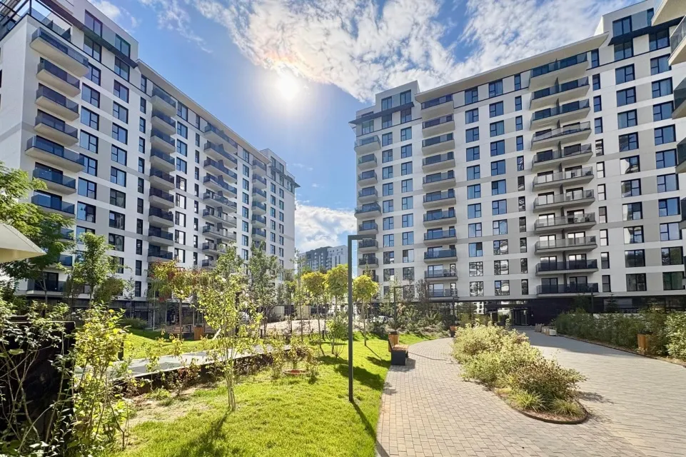 Pipera Nusco City 2 apartament 2 camere cu parcare subterana prima inchiriere 54 mp