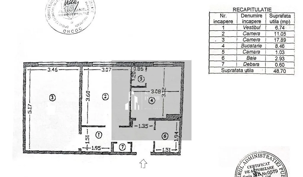 Ap 2 camere 50mp decomandat renovat bloc 1980 Soseaua Giurgiului S 4
