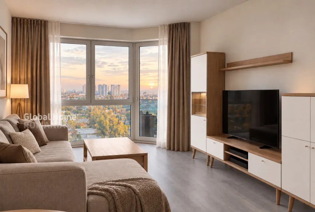 Apartament 2 camere Vedere panoramica lac Dressing