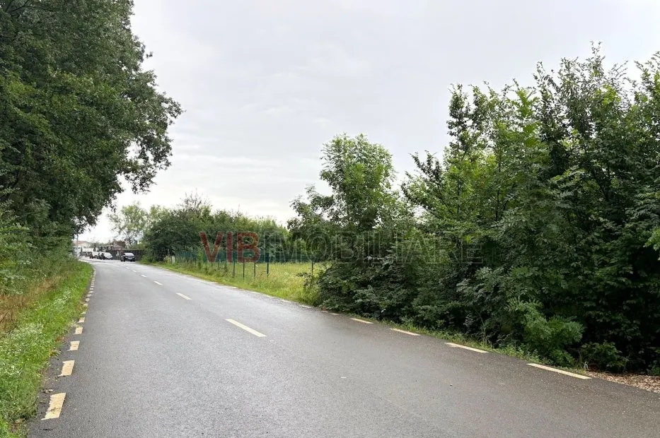 Snagov Teren cu vedere la padure Ghermanesti Str Razboieni
