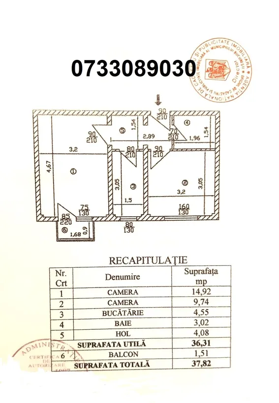 Drumul Taberei metrou Romancierilor 2 camere decomandat etaj 1