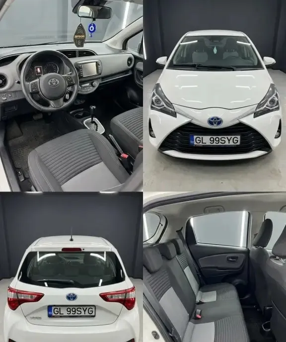 Toyota Yaris 1 5 HYBRID 2019 62 000 KM AUTOMATA 13 000 eur