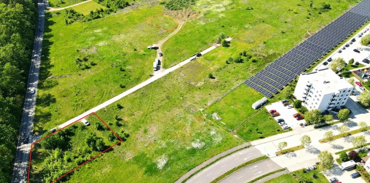 Teren intravilan 2 fronturi Drumul Padurea Pustnicu 65 Greenfield